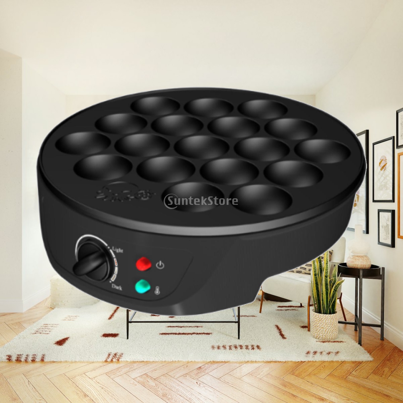 Takoyaki Grill Plate - Yapışmaz Takoyaki Tavası Elektrikli Ahtapot Topu