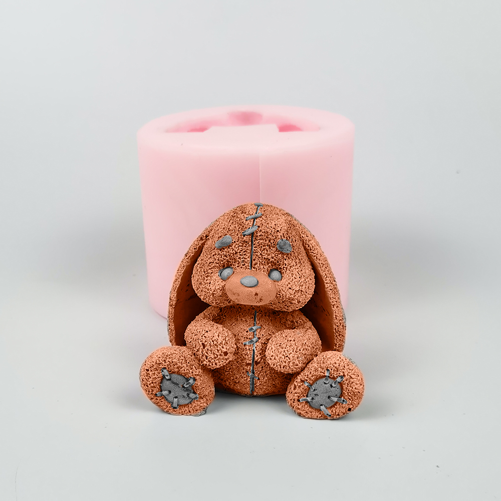 Bunny Cake Mold - Silikon Kalıp 3D Sevimli Karikatür doldurulmuş