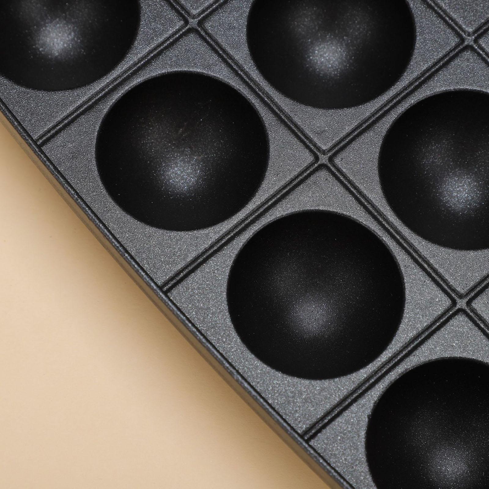 Takoyaki Grill Plate - Takoyaki ızgara tavası 16 boşluklu tencere
