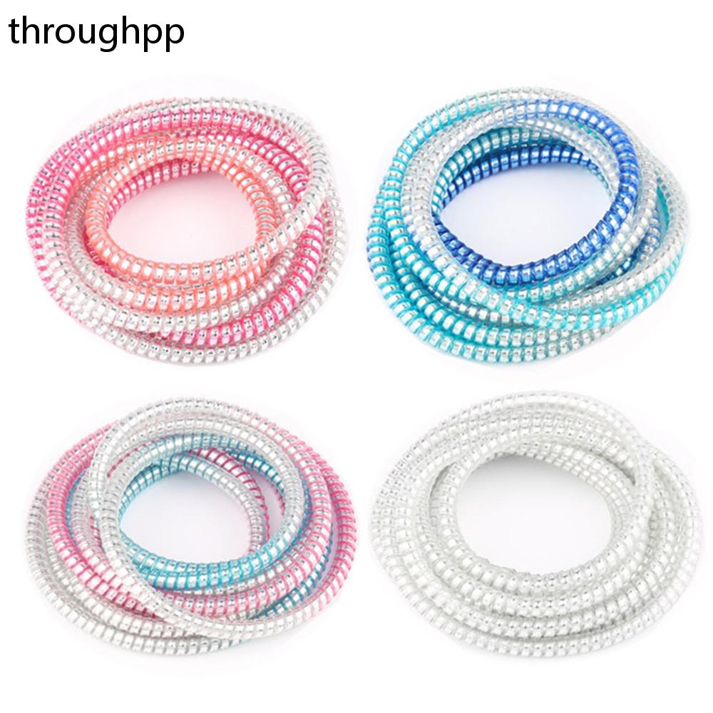 Spring Roll Wrapper - 1.4M USB şarj kablosu koruyucu renkli
