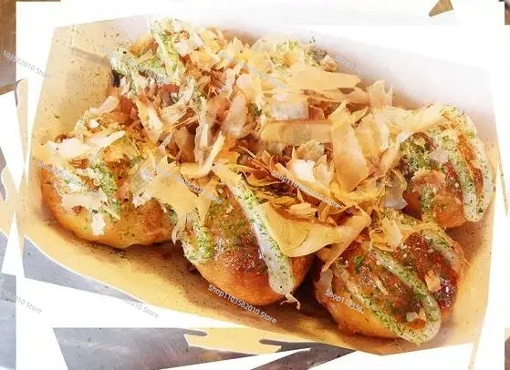 Takoyaki Grill Plate - Üç Plakalı Gazlı Takoyaki Topu Pişirme
