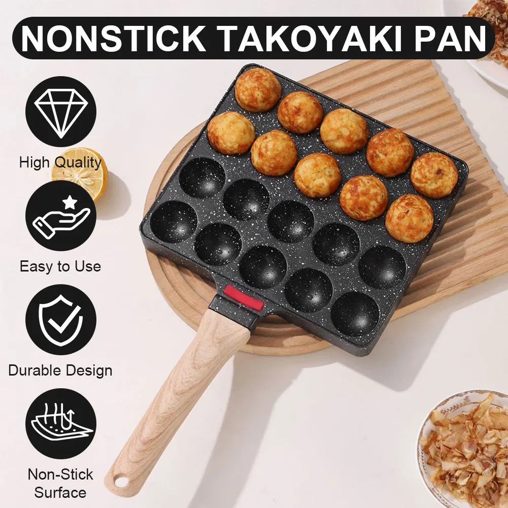 Takoyaki Grill Plate - Takoyaki Tava 20 Kalıpları Takoyaki Yapımcısı
