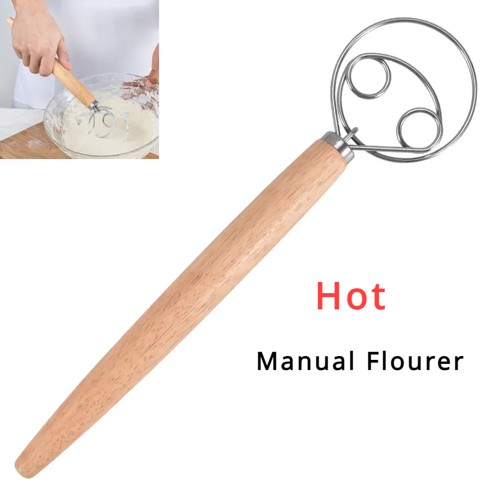 Danish Pancake Pan - Kek Araçları Danimarka Hamur Çırpma Paslanmaz