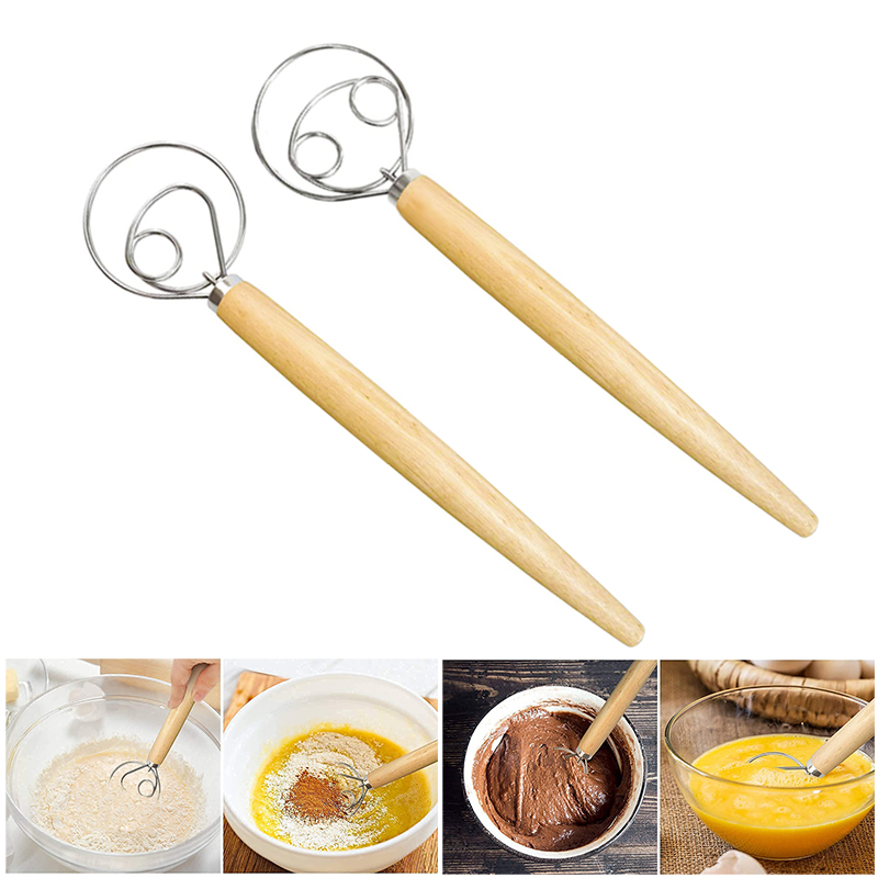 Danish Pancake Pan - Büyük El Danimarka Hamur Çırpma Ekmek