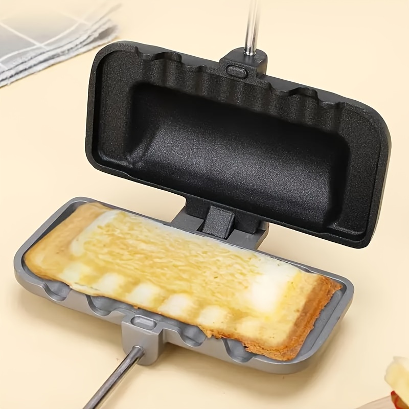 Hot Dog Press - 1 adet Kahvaltı Sandviç Makinesi Çift