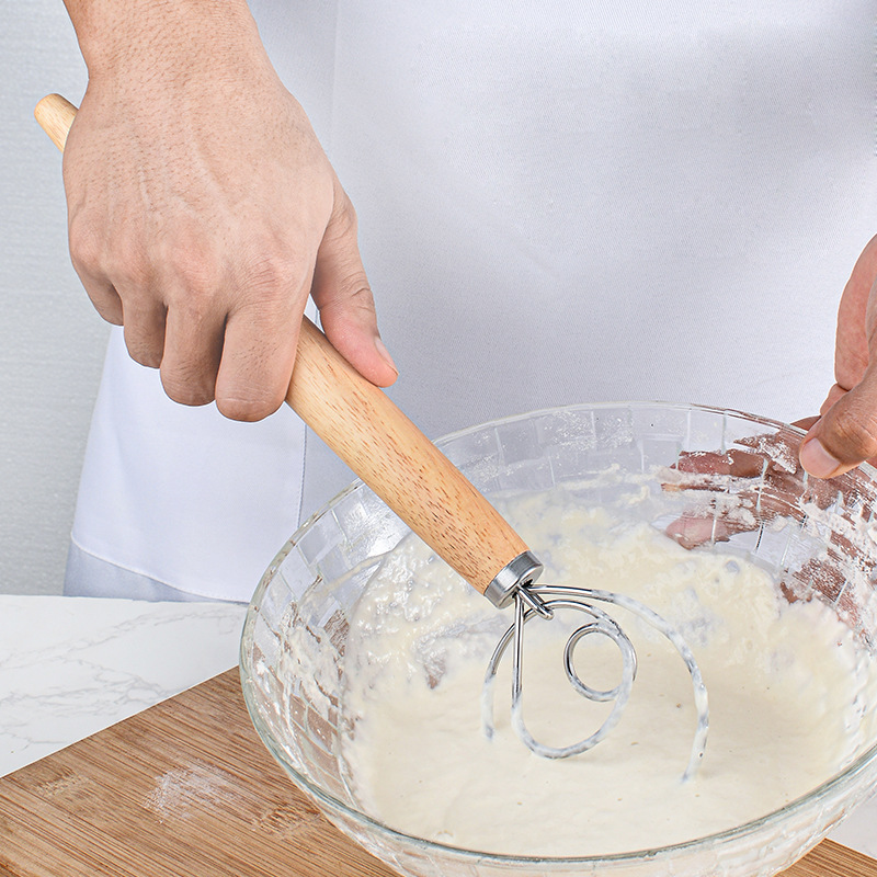 Danish Pancake Pan - 13 inç Meşe Kolu Süt Pişirme