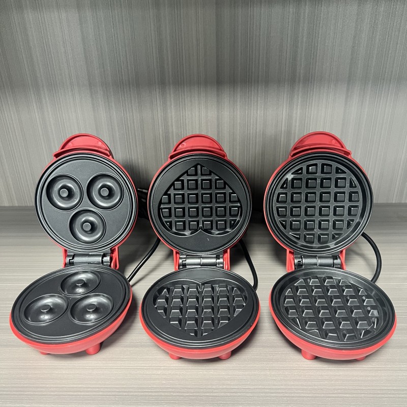 Mini Pancake Griddle - Çok Fonksiyonlu Mini Kalp Şeklinde Waffle