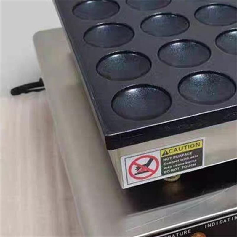 Mini Pancake Griddle - 25 Delikli Elektrikli Waffle Makinesi