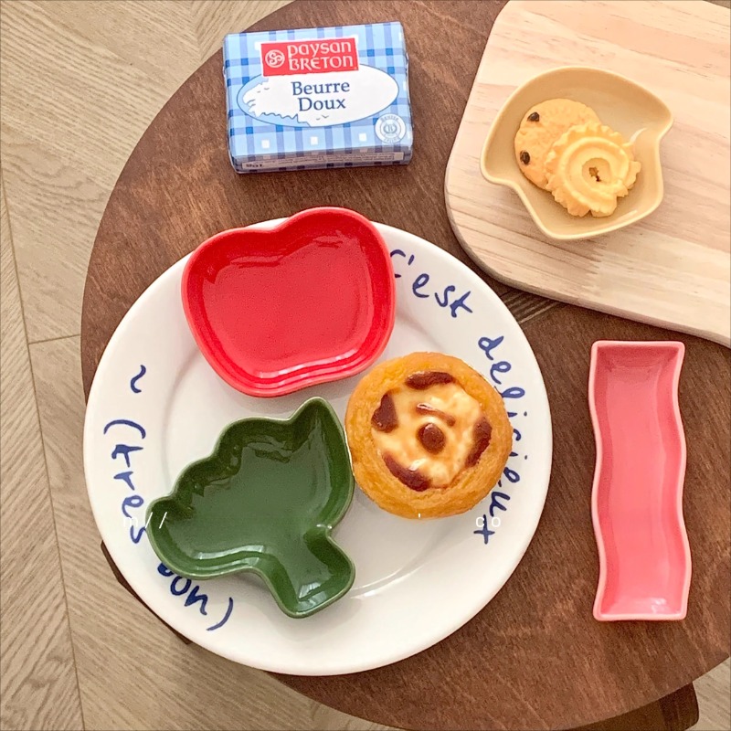 Dim Sum Basket - Sevimli Sebze Seramik Dim Sum Çanak