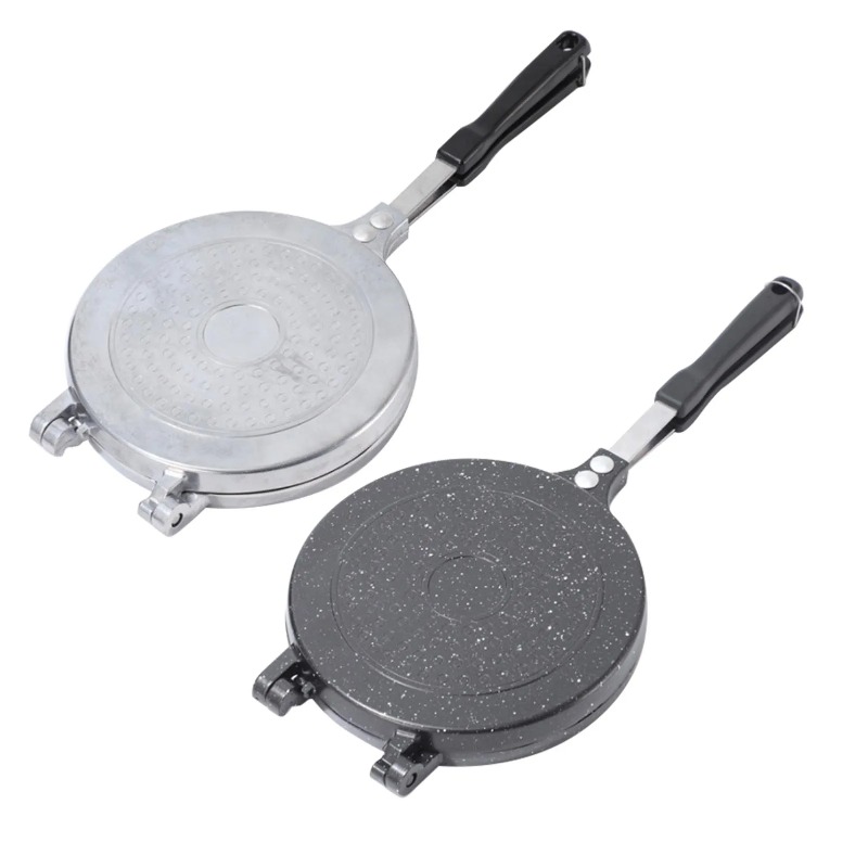 Mini Pancake Griddle - Çift Taraflı Tava Alüminyum Alaşımlı Yapışmaz