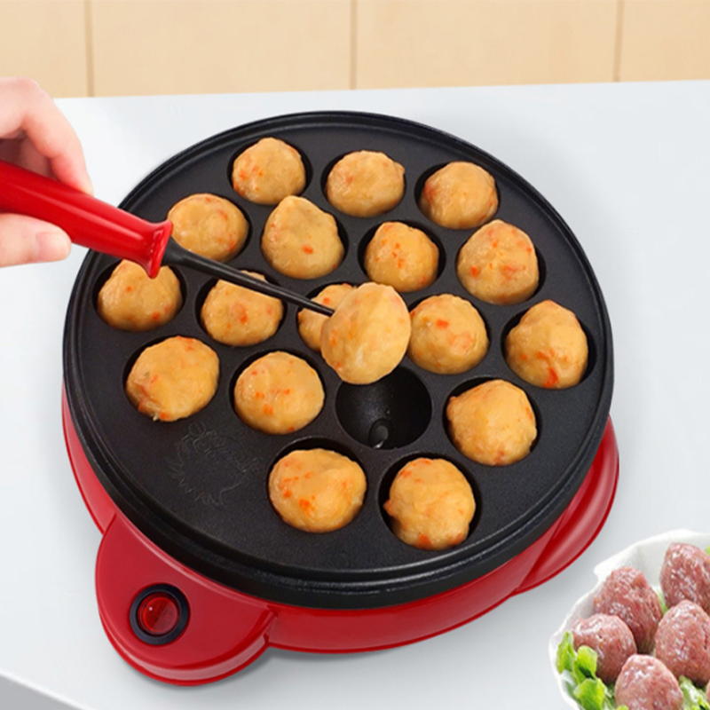 Mini Pancake Griddle - 220 V Chibi Maruko Pişirme Makinesi