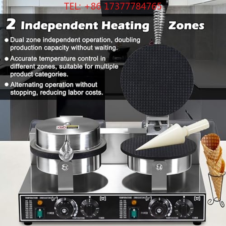 Ticari Waffle Külahı Yapma Mak - Waffle Cone Maker incelemesi ve fiyatı