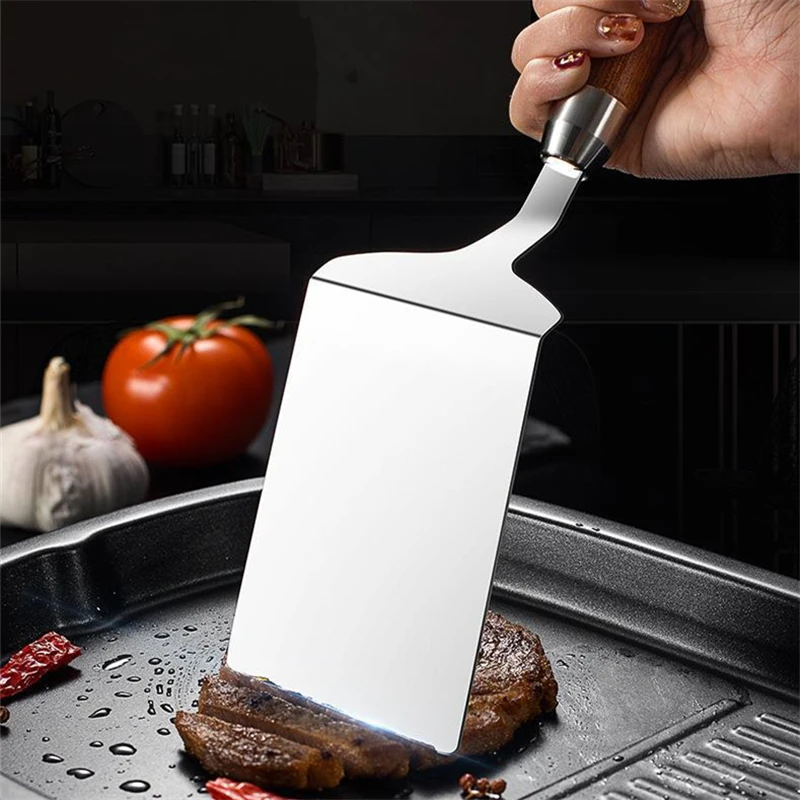 Paslanmaz Çelik Kare Kafa Bift - Okonomiyaki Spatula incelemesi ve fiyatı
