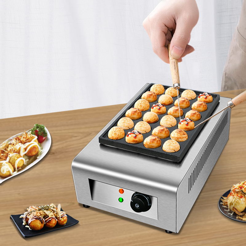 Ticari Büyük Güçlü Elektrikli  - Takoyaki Grill Plate incelemesi ve fiyatı
