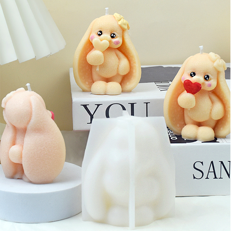 3D Uzun kulaklı Tavşan Silikon - Bunny Cake Mold incelemesi ve fiyatı