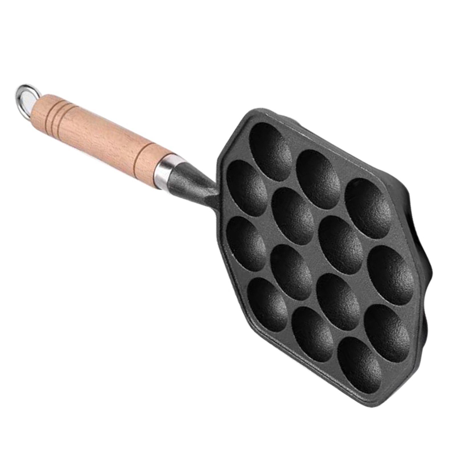 14 delik Takoyaki Pan yapışmaz - Egg Waffle Pan incelemesi ve fiyatı