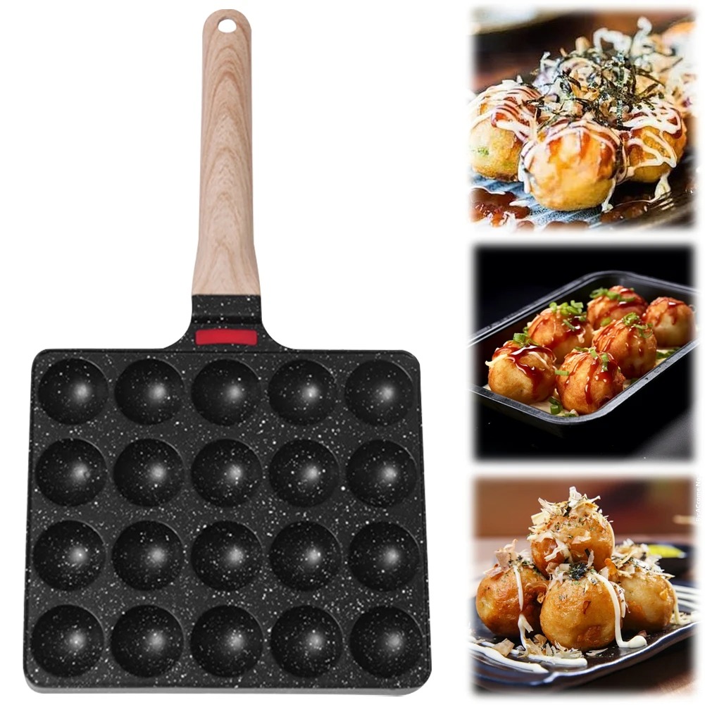 Takoyaki Tava 20 Kalıpları Tak - Takoyaki Grill Plate incelemesi ve fiyatı