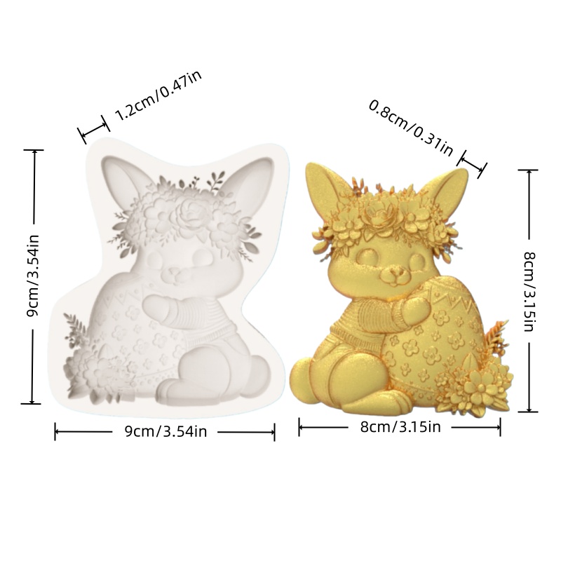 Paskalya Çelengi Tavşanı Silik - Bunny Cake Mold incelemesi ve fiyatı