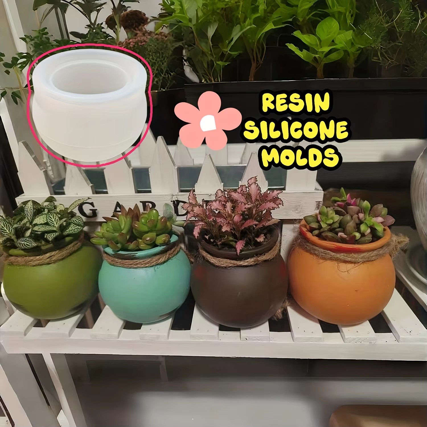 Silikon Saksı Kalıpları, Reçin - Potsticker Mold incelemesi ve fiyatı
