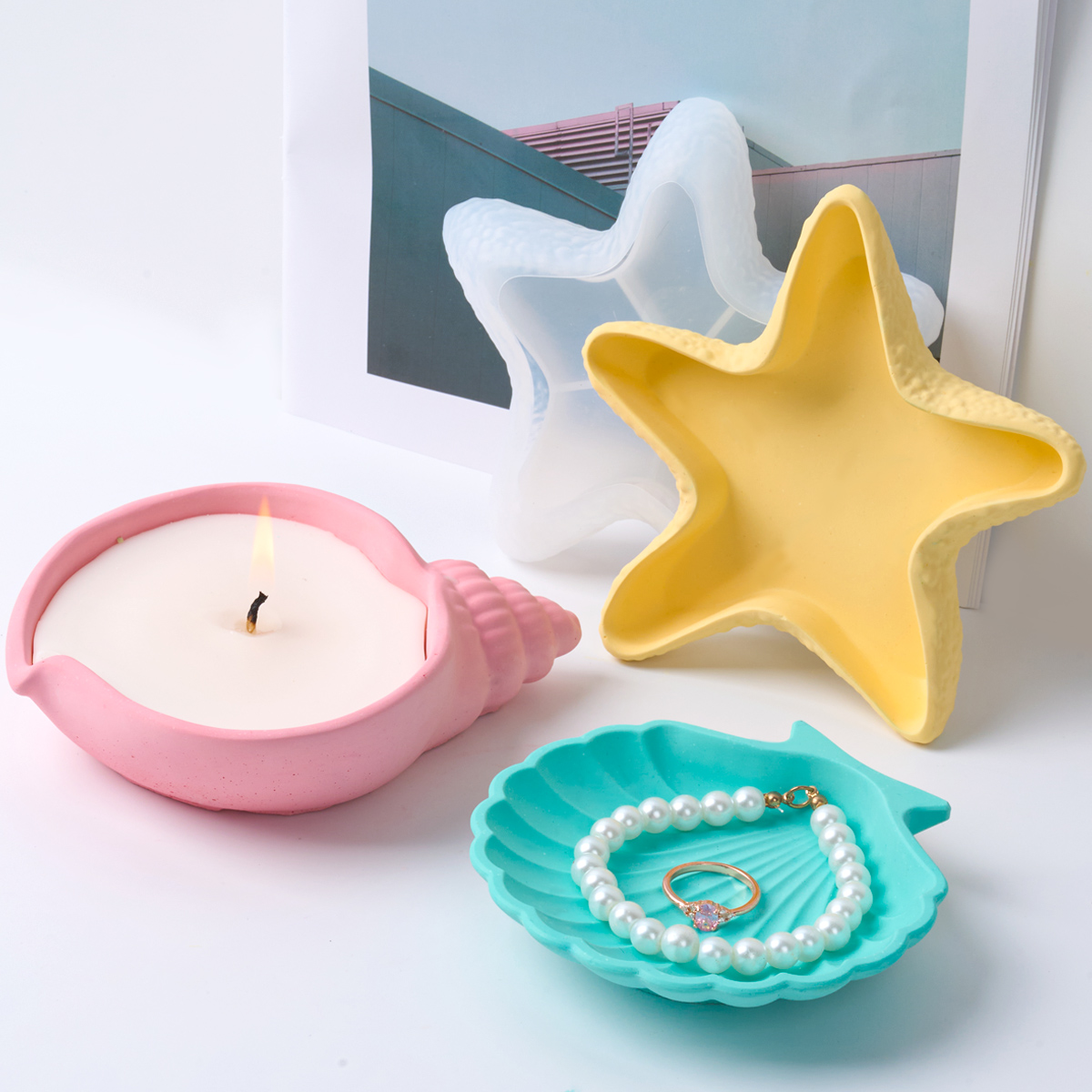 DIY Beton Denizyıldızı Hopş Te - Potsticker Mold incelemesi ve fiyatı