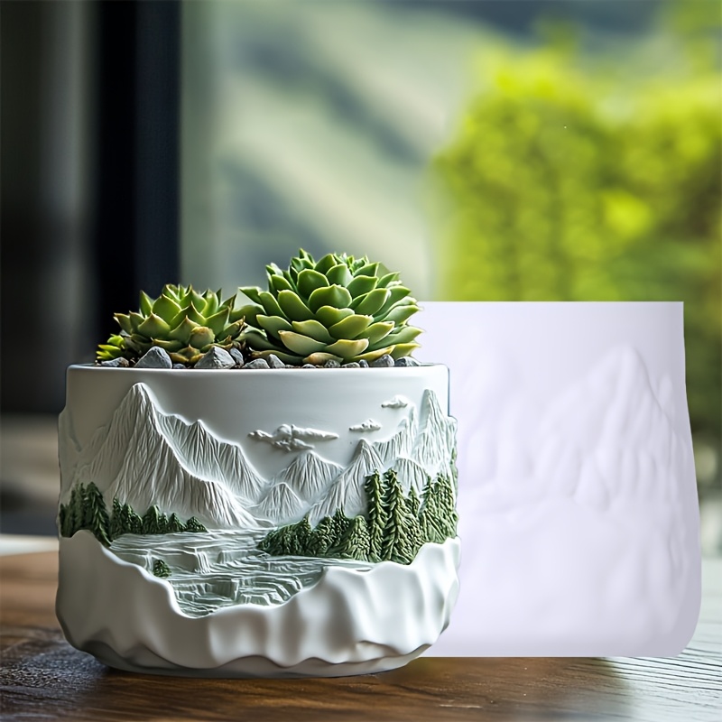 Dağ kabartma etli bitki saksı  - Potsticker Mold incelemesi ve fiyatı