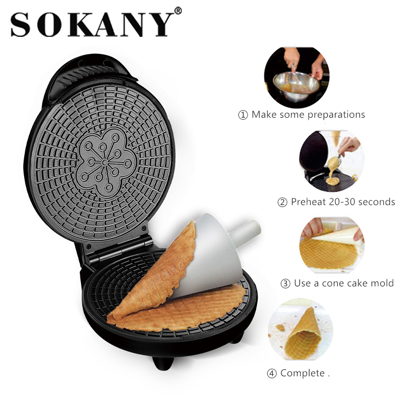 Elektrikli çıtır yumurta rulo  - Waffle Cone Maker incelemesi ve fiyatı