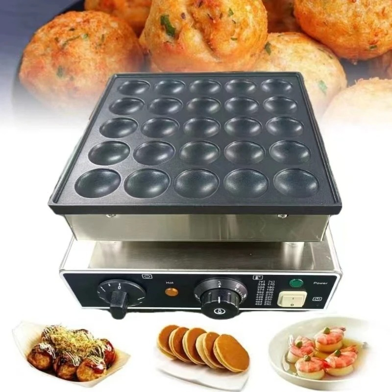 Ticari Atıştırmalık Balık Topu - Takoyaki Grill Plate incelemesi ve fiyatı