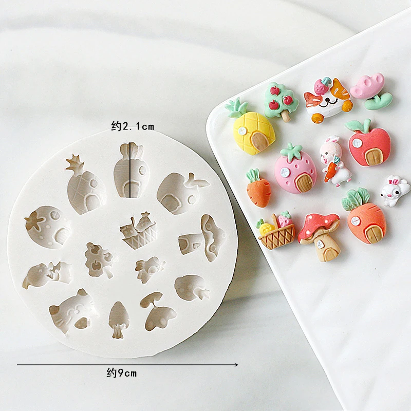 Sevimli Tavşan Ayı Havuç Evi S - Donut Mold Silicone incelemesi ve fiyatı