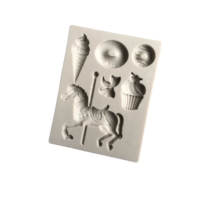 Trojan at dondurma çörek silik - Donut Mold Silicone incelemesi ve fiyatı