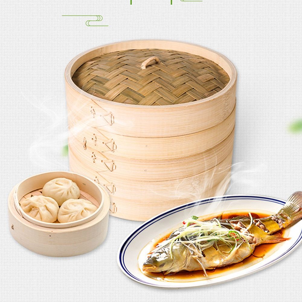 Çin Bambu Buharlı Pişirici, Di - Bao Steamer Bamboo incelemesi ve fiyatı