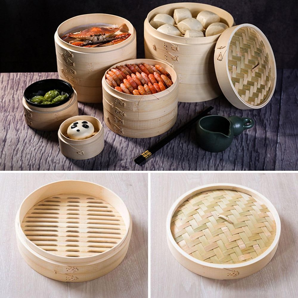 Çin Buharlı Pişirici Bambu Buh - Bao Steamer Bamboo incelemesi ve fiyatı