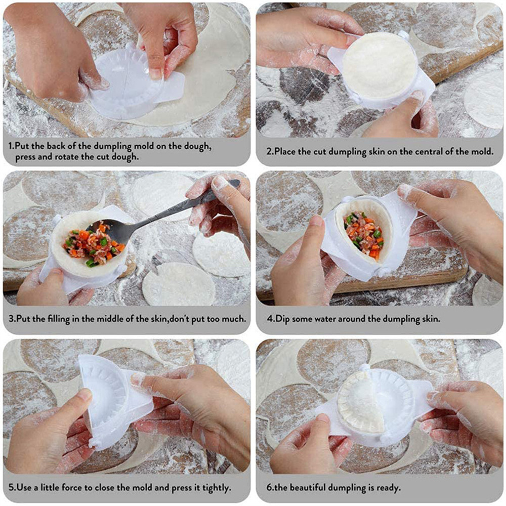 4 boyutu Hamur Kalıp DIY Basın - Dumpling Press Set incelemesi ve fiyatı