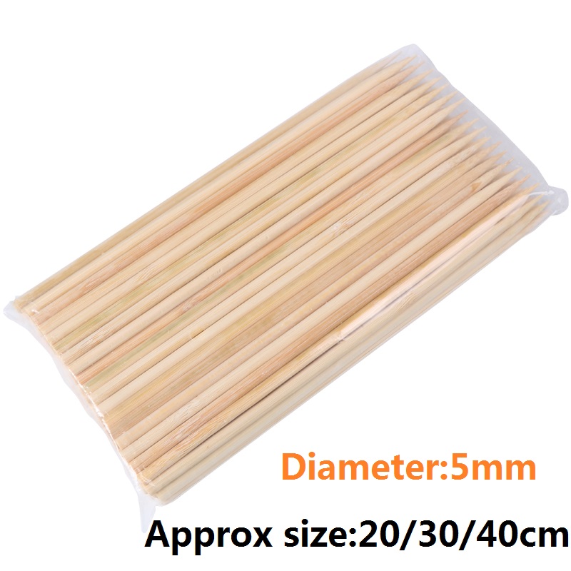 20/30/40cm x 5mm bambu ahşap b - Corn Dog Stick incelemesi ve fiyatı
