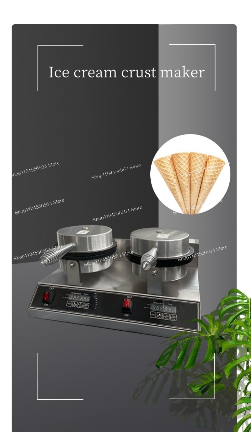 220V Dondurma Külahı ve Waffle - Waffle Cone Maker incelemesi ve fiyatı