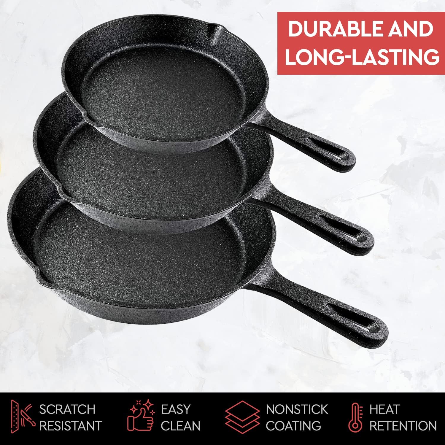14/16/20cm Dökme Demir Tava Ya - Cast Iron Corn incelemesi ve fiyatı