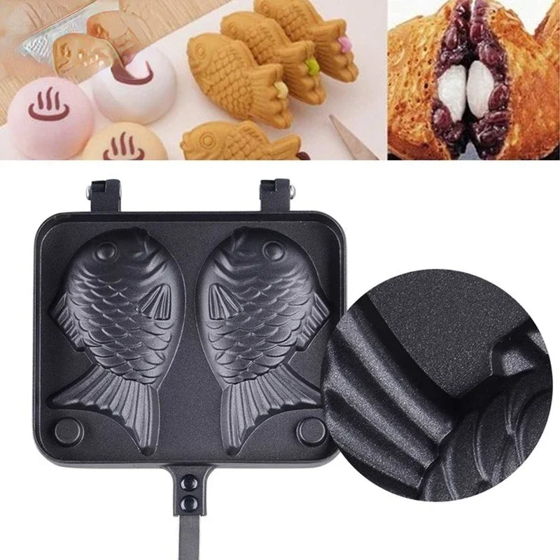 Mutfak Japon Taiyaki Çift Balı - Egg Waffle Pan incelemesi ve fiyatı