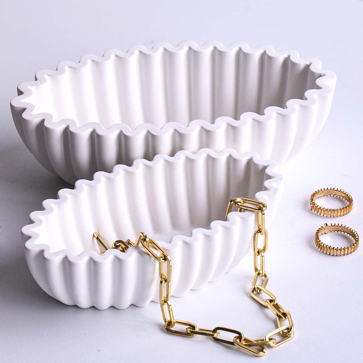 S/M/L Oval Çizgili Saklama Kab - Potsticker Mold incelemesi ve fiyatı