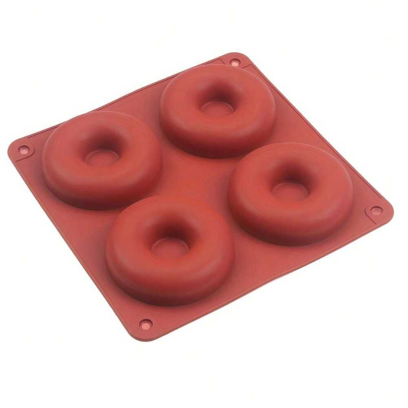 1 adet 4 delik Donut silikon k - Donut Mold Silicone incelemesi ve fiyatı