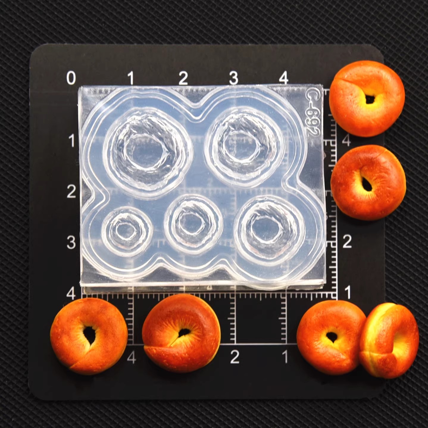 Polimer Kil Mini 3D Simit Ekme - Donut Mold Silicone incelemesi ve fiyatı