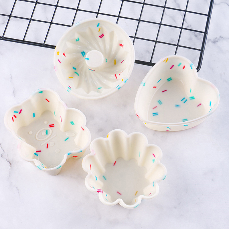 4 adet çörek çörek Cupcake Lin - Donut Mold Silicone incelemesi ve fiyatı