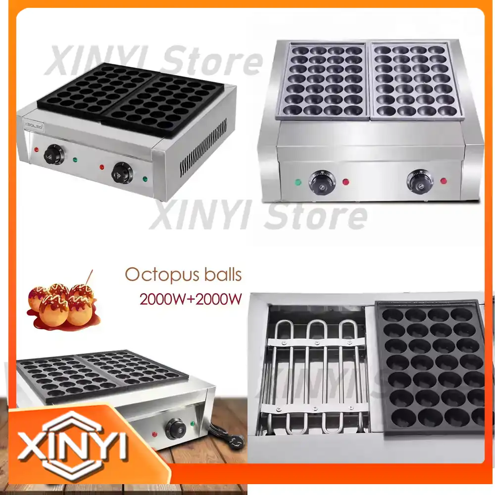 XEOLEO Ticari Masa Üstü 2 Plak - Takoyaki Grill Plate incelemesi ve fiyatı