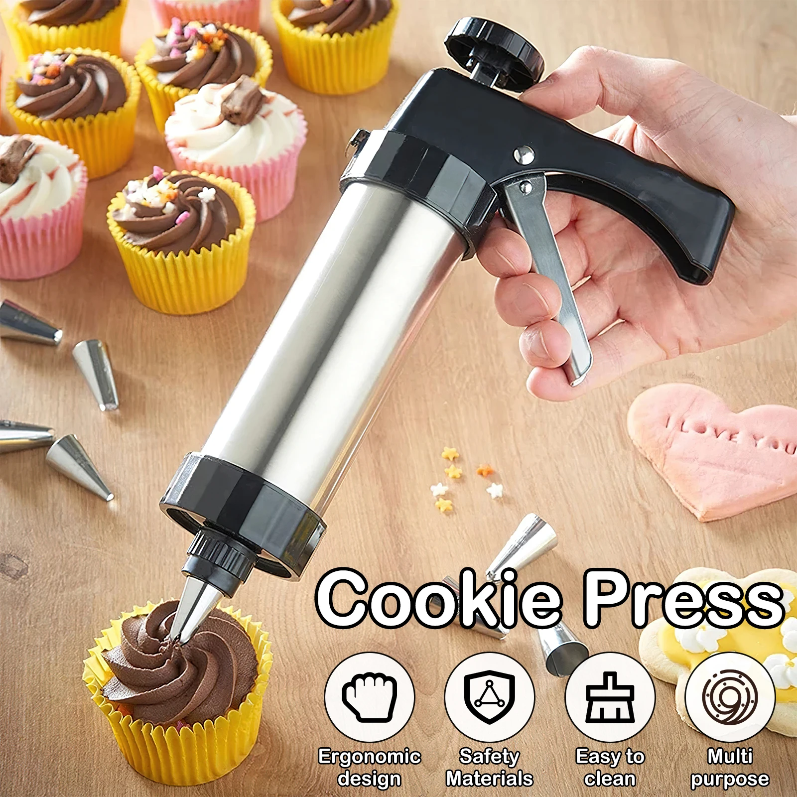 Noel Kurabiye Baskı Tabancası  - Churros Maker Gun incelemesi ve fiyatı