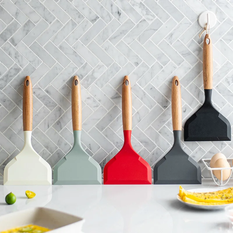 2 adet silikon Spatula geniş a - Okonomiyaki Spatula incelemesi ve fiyatı
